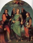 Andrea del Sarto Rafael Angel of Latter-day Saints and the great Leonard, with donor china oil painting reproduction